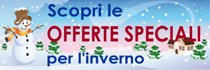 Le offerte speciali per l'inverno 2013/2014